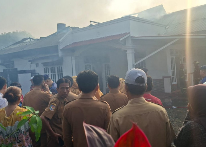 Rumah Milik ASN Pemprov Bengkulu di Kebun Veteran Terbakar Senin Pagi