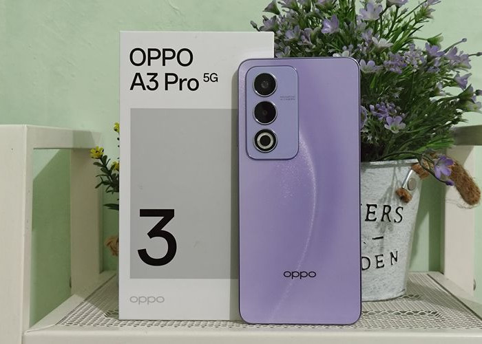 Oppo A3 Pro 5G, Hp Tahan Banting dengan 3 Sertifikasi Ketahanan Militer   