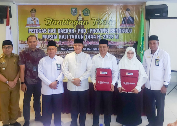 15 PHD Bengkulu Diminta Kerja Profesional dan Ciptakan Ibadah Haji Ramah Lansia