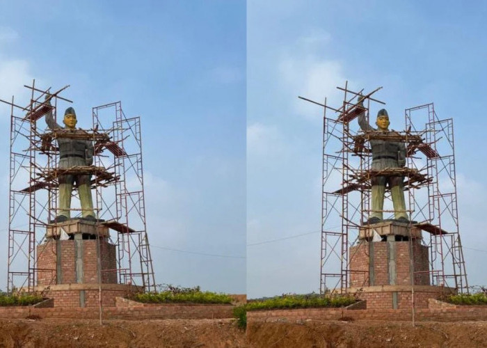 Patung Bung Karno Rp 500 Juta di Banyuasin Disorot, Patung Fatmawati di Bengkulu Rp 5 Miliar Berdiri Megah
