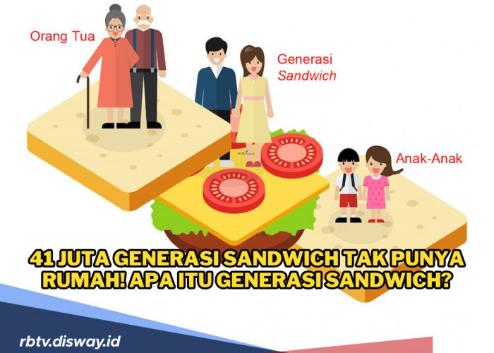 41 Juta Generasi Sandwich Tak Punya Rumah! Apa Itu Generasi Sandwich?