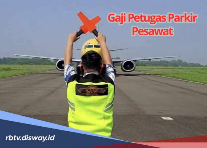 Bukan Sembarang Tukang Parkir, Segini Gaji Petugas Parkir Pesawat di Bandara atau Aircraft Marshaller