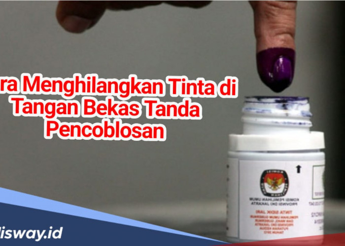 Mudah, Begini Cara Menghilangkan Noda Tinta Ungu Pilkada di Jari Usai Nyoblos