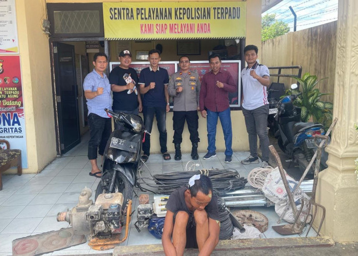 Residivis Kasus Pencurian Ditangkap Macan Ratu Polsek Ratu Agung Bengkulu