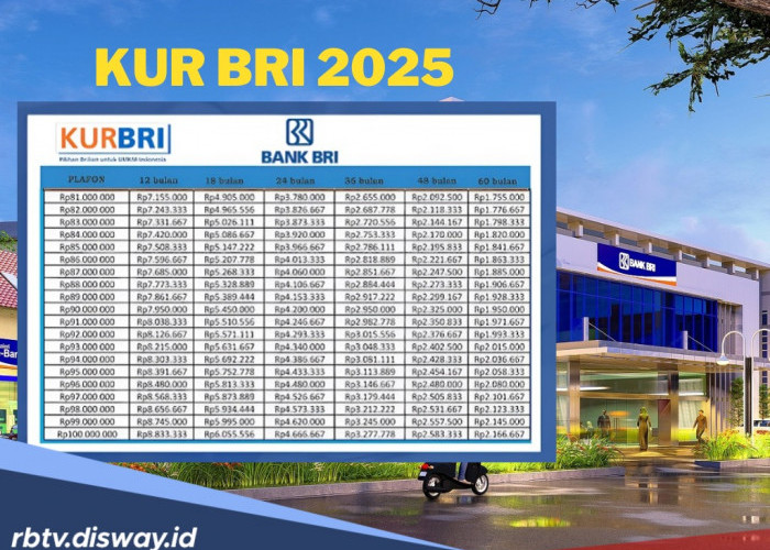 Cuma Bayar Rp 600 Ribuan per Bulan, Begini Cara Dapat KUR BRI 2025 Pinjaman Rp 20 Juta 