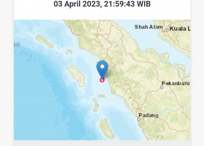 Breaking News! Gempa 6,4 SR Guncang Padang Sidempuan