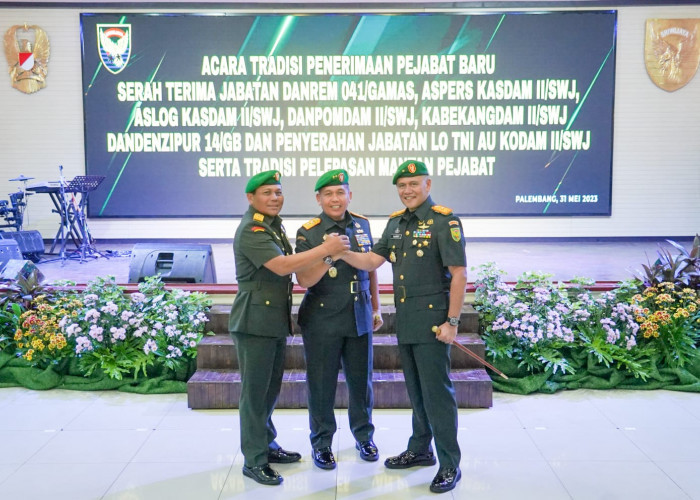 Brigjen TNI Rachmad Zulkarnaen Komandan Korem 041/Gamas Bengkulu yang Baru 