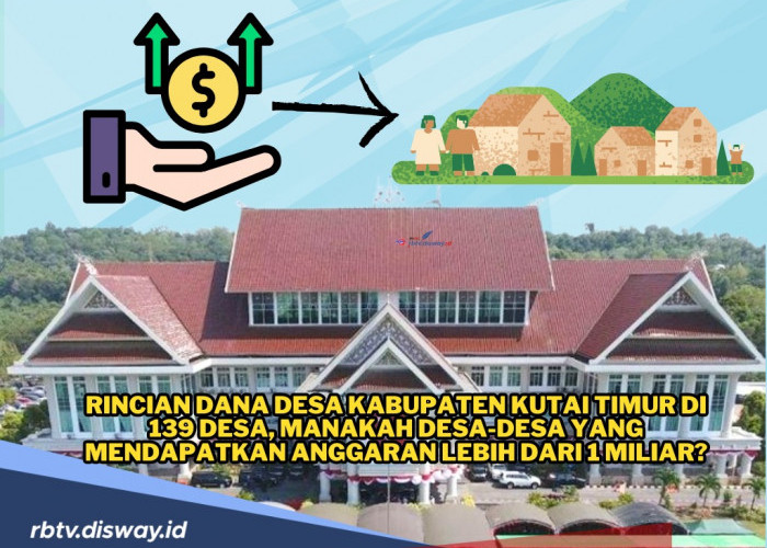 Rincian Dana Desa di Kabupaten Kutai Timur Tahun 2025 untuk 139 Desa, Mana yang Paling Banyak?