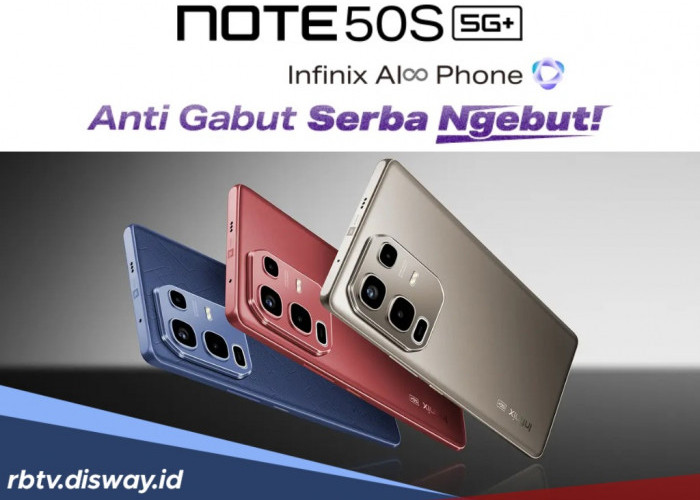 Infinix Note 50S 5G+, Ponsel Pertama dalam Seri NOTE  dengan Layar Curved 