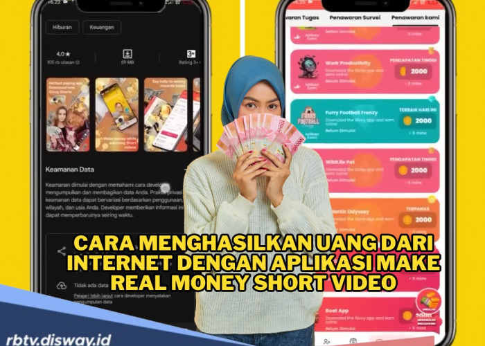 Nonton Video Berhadiah Uang, Mainkan Aplikasi Ini dan Terima Uangnya