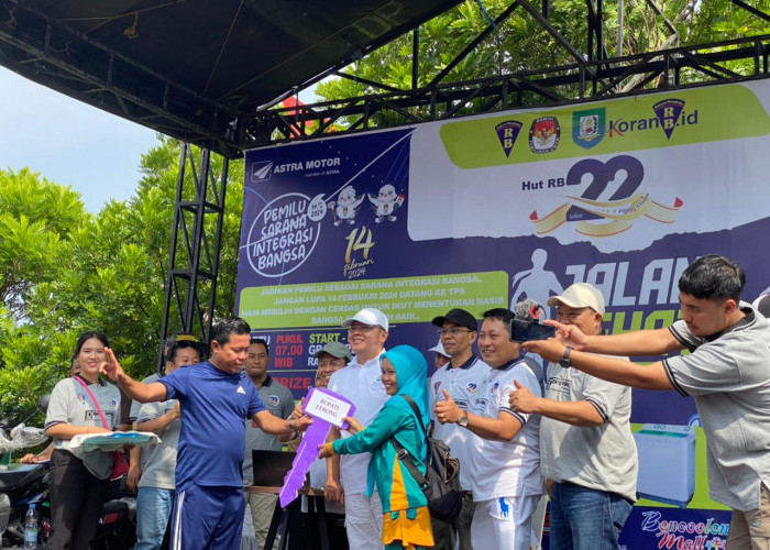 Ini Dia 5 Pemenang Hadiah Utama Jalan Sehat HUT ke-22 Harian Rakyat Bengkulu