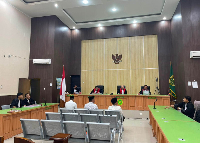 Tuntutan Hukuman 3 Terdakwa Dugaan Korupsi APBDes Dusun Tengah Kabupaten Seluma