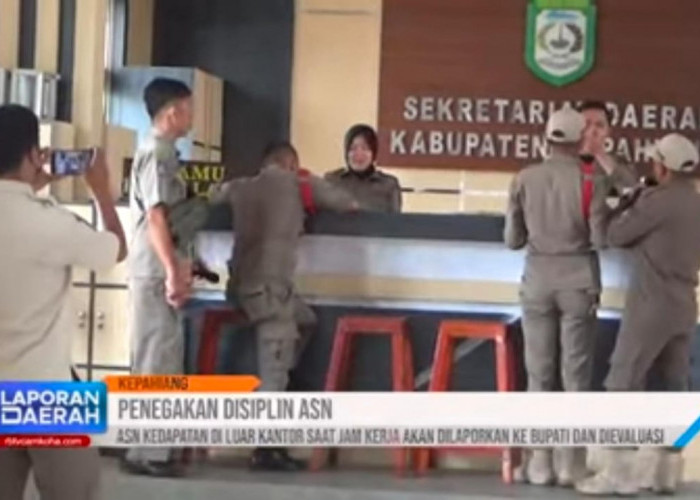 Jangan Jadikan Ramadhan Malas Masuk Kantor, Satpol PP Kepahiang Mulai Rutin Datangi OPD
