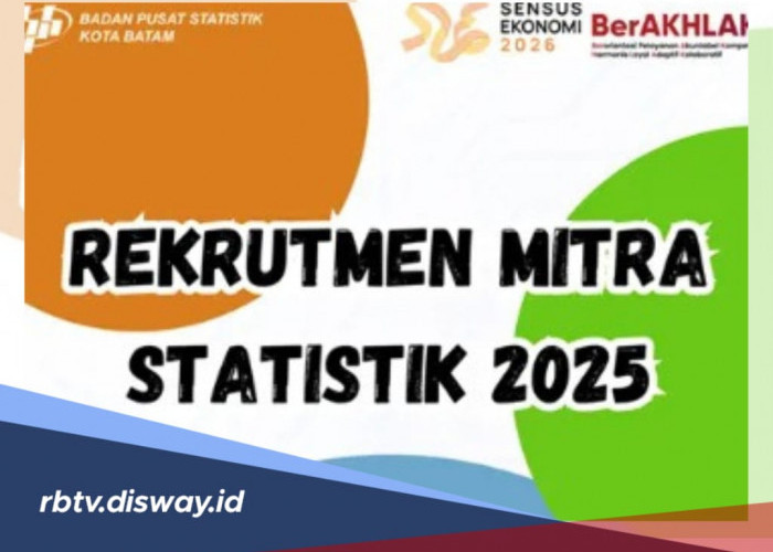 Rekrutmen Calon Mitra Statistik 2025 Batam, Memasuki Tahapan Kedua, Cek Jadwalnya