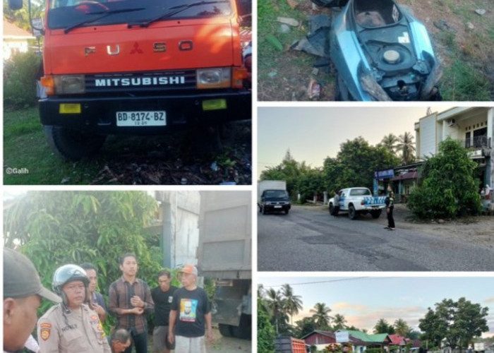 Laka Maut di Bengkulu, Pelajar SMP MD Akibat Tabrak Dump Truck Fuso