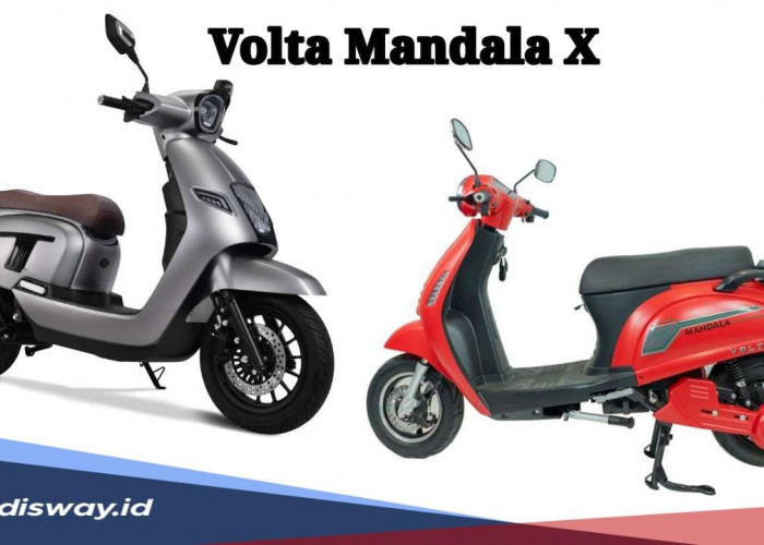 Spesifikasi Motor Listrik Volta Mandala X, Mampu Tempuh Jarak 140km Per Jam, Fiturnya Canggih