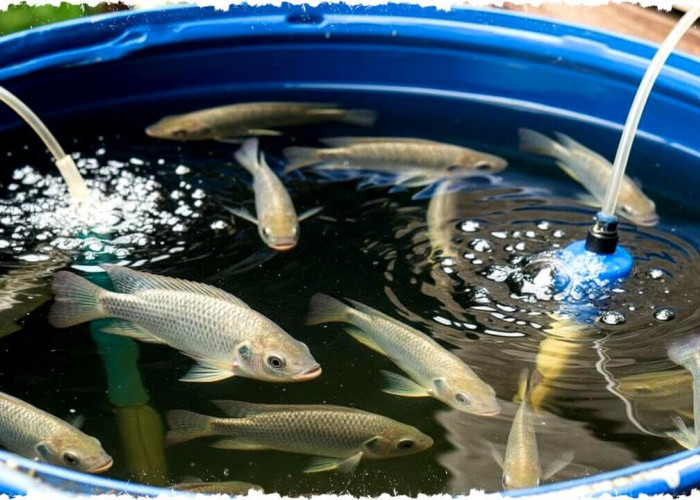 Rahasia Ternak Ikan Nila di Drum Plastik, Peluang Bisnis Menguntungkan