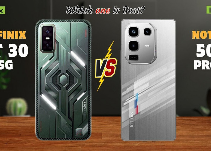 Infinix GT 30 vs Infinix Note 50 Pro, 2 HP Infinix dengan Performa Mumpuni