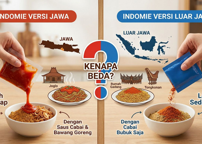 Kok Beda? Ini Alasan Bumbu Indomie Goreng di Jawa dan Luar Jawa Rasanya Tidak Sama