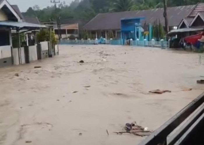 Lebong Kembali Banjir Kamis Pagi, Ini Desa yang Terdampak