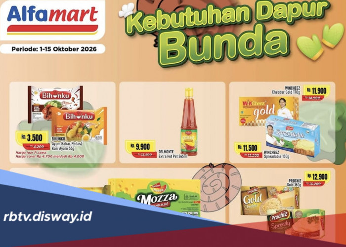 Serbu Promo Alfamart Hari Ini 13 Oktober 2026, Waktunya Belanja Hemat