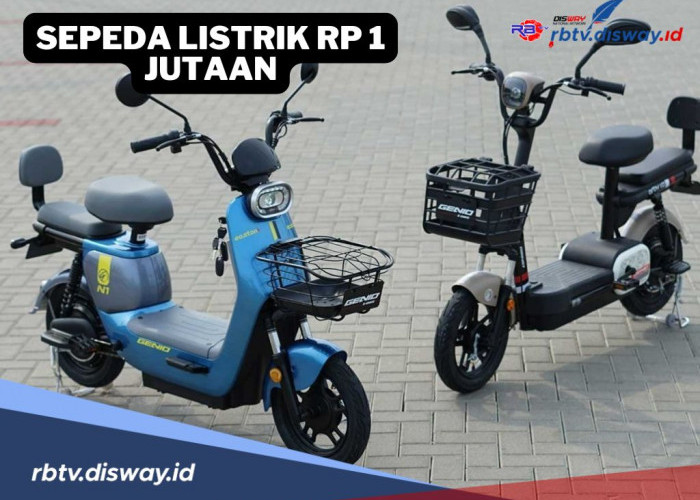 Rekomendasi Sepeda Listrik Harga Rp 1 Jutaan Terbaik 2025, Baterai Irit