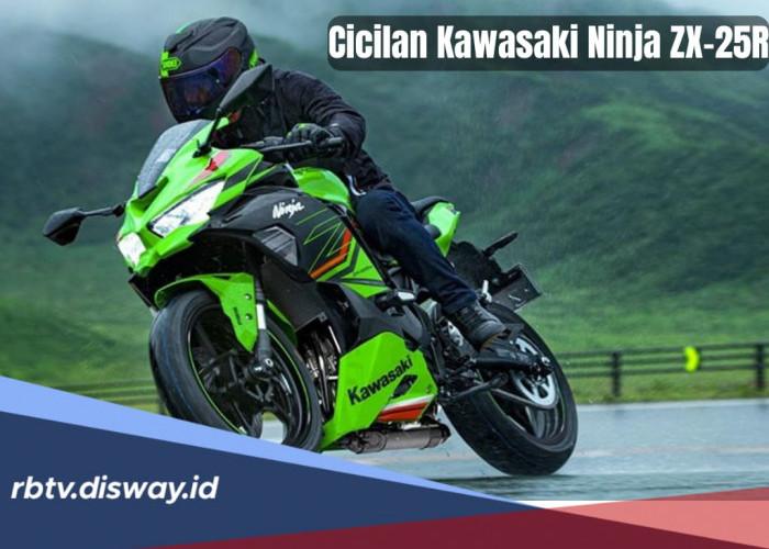 Cicilan Termurah Kawasaki Ninja ZX-25R, Edisi Terbatas 2024 dengan 5 Fitur Unggulan