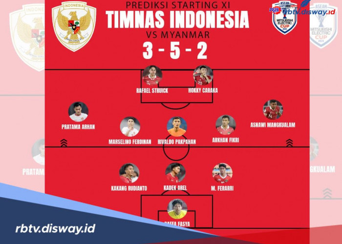 Piala AFF 2024, Ini Prediksi Susunan Pemain Timnas Indonesia vs Myanmar Malam Ini