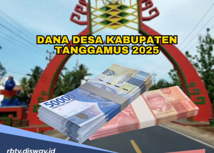 Tabel DANA Desa Kabupaten Tanggamus 2025 Rp 257 Miliar untuk 299 Desa, Berikut Rinciannya