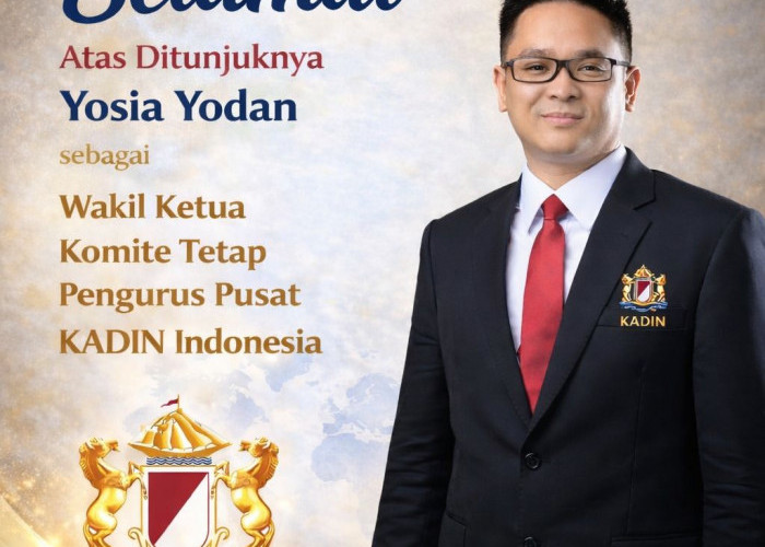 Yosia Yodan Ditunjuk sebagai Wakil Ketua Komite Tetap Pengurus Pusat KADIN Indonesia