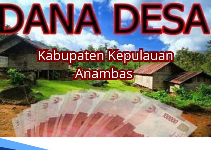 Terima Alokasi Rp 398,81 Miliar, Berikut Rincian Dana Desa Kabupaten Kepulauan Anambas Tahun 2024 