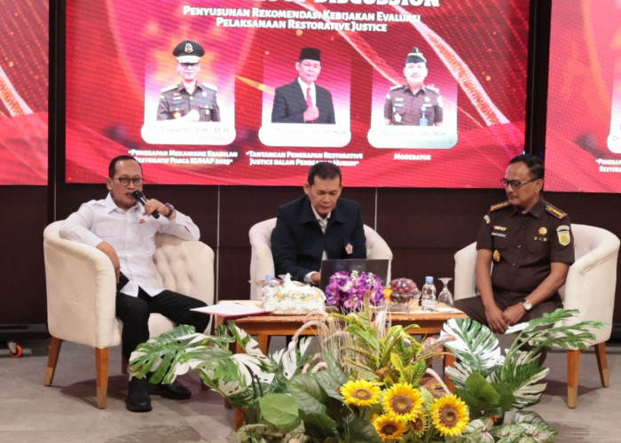 Dihadiri Direktur B Jampidum Kejagung, Kejati Bengkulu Gelar FGD Membahas Mekanisme Keadilan Restorative