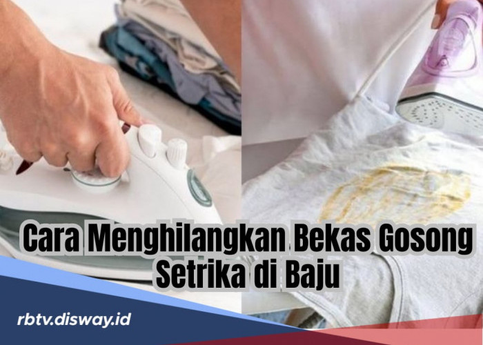 Jangan Langsung Dibuang! Begini 7 Cara Menghilangkan Bekas Gosong Setrika di Baju