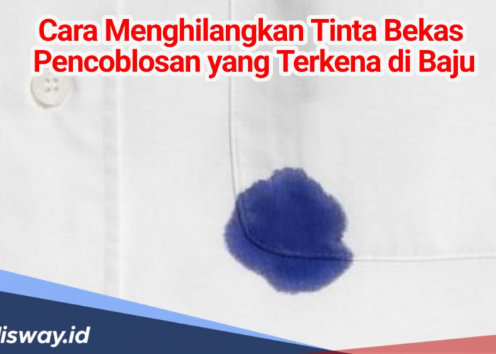 Cara Menghilangkan Noda Tinta Ungu Pilkada di Pakaian, Aman dan Efektif