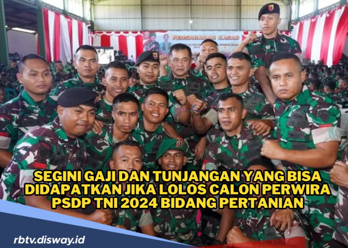 Segini Gaji dan Tunjangan yang Bisa Didapatkan Jika Lolos Seleksi Perwira PSDP TNI 2024 Bidang Pertanian