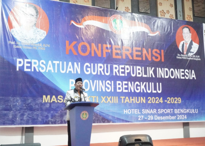 Konferensi PGRI Provinsi Bengkulu, Haryadi Kembali Pimpin PGRI Hingga 2029