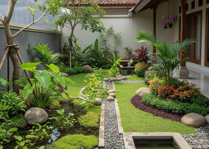 5 Inspirasi Taman Minimalis Depan Rumah yang Bikin Nyaman dan Sejuk, Yuk Coba!