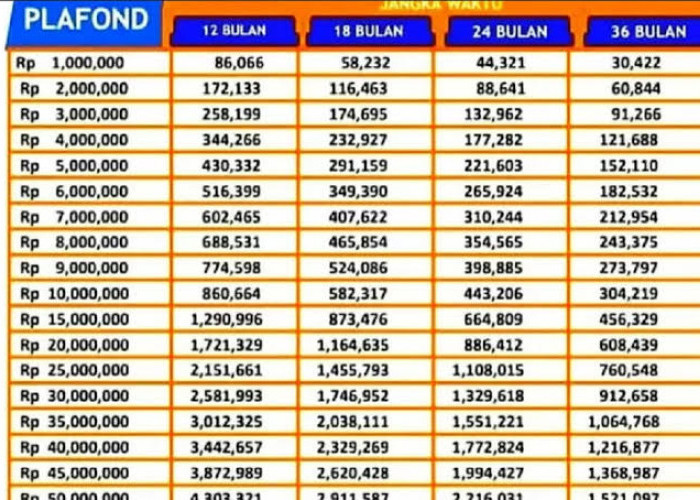 Update Angsuran KUR BRI Plafon Rp 10 Juta-Rp 50 Juta Terbaru Agustus 2024, Pinjaman Tanpa Jaminan