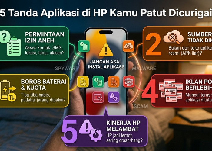 Jangan Asal Instal Aplikasi, 5 Tanda Aplikasi di HP Kamu Patut Dicurigai
