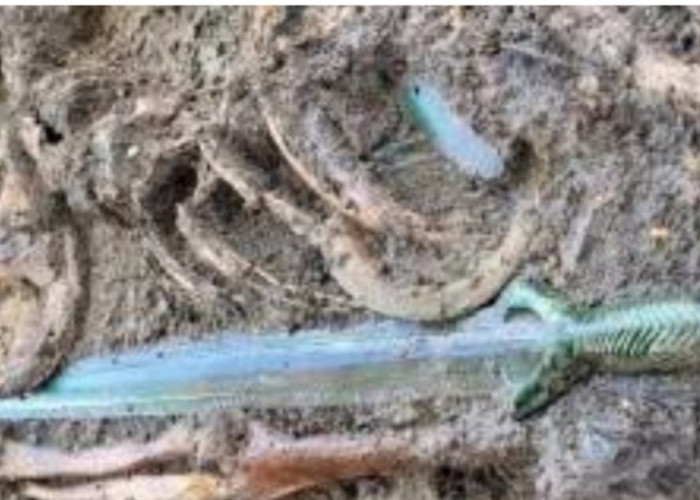 Arkeolog Temukan Pedang Berusia 3.000 Tahun Saat Gali Kuburan Kuno, Begini Bentuknya