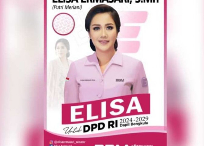 Elisa Ermasari Calon DPD Dapil Provinsi Bengkulu, Sosok Muda Berbekal Pengusaha Sukses 
