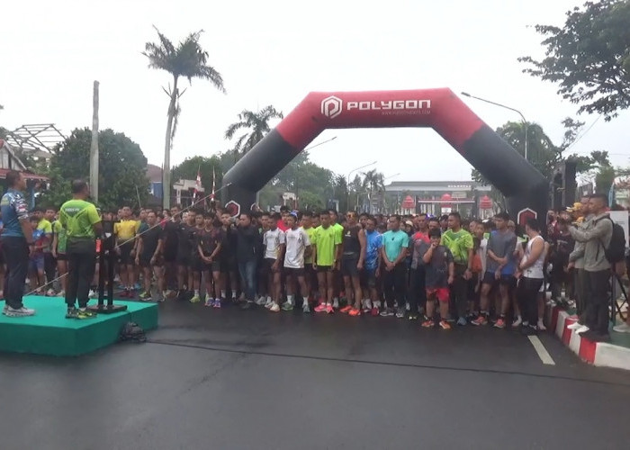 Ribuan Peserta Ikuti Fun Run HUT TNI Ke-81, Ada UMKM dan Pengobatan Gratis