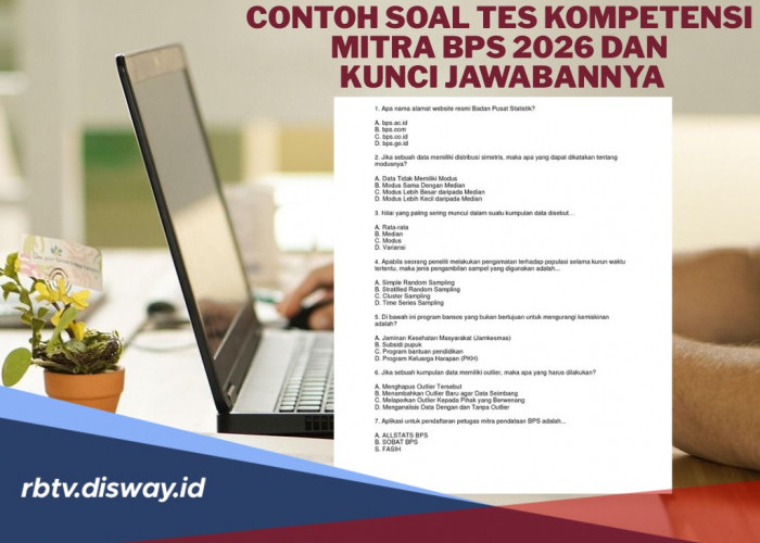 Pendaftaran Mitra Statistik BPS Ditutup! Peserta Lolos Administrasi Bersiap Tes Tertulis, Ini Contoh Soalnya