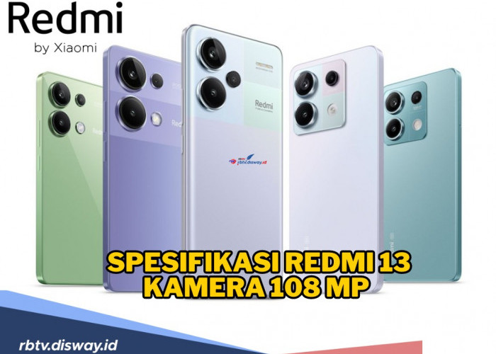 Review Spesifikasi Redmi 13 Kamera 108 MP yang Baru Rilis, Usung Fitur Kamera Berkualitas, Harga Rp2 Jutaan
