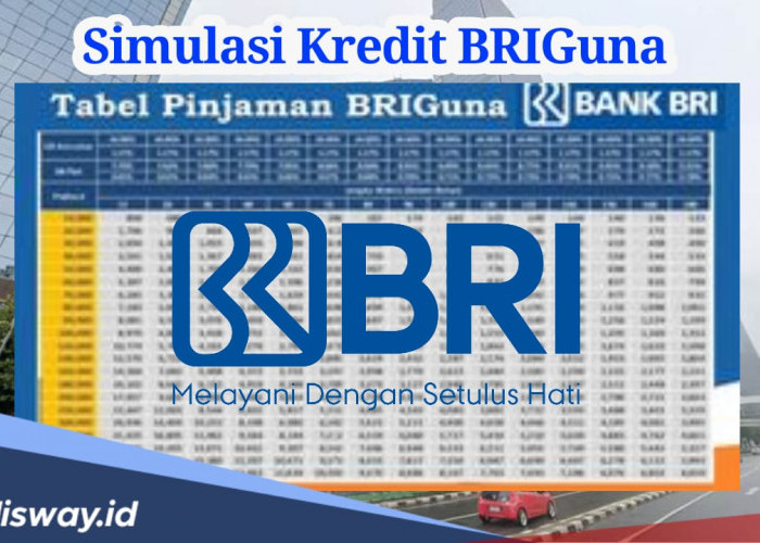 Simulasi Kredit BRIguna Pinjaman Rp 10 Juta, Ini Syarat Pengajuannya 