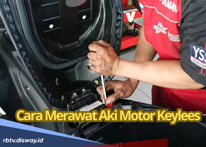 Agar Awet dan Optimal, Ini 8 Cara Merawat Aki Motor Keyless