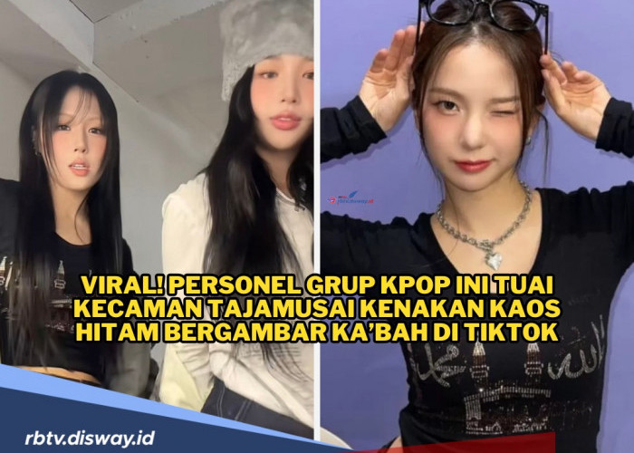 Personel Grup KPop Ini Tuai Kecaman Karena Pakai Kaos Hitam Bergambar Ka’bah di Tiktok