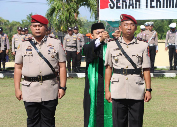 Sertijab Kasat dan Kapolsek Polres Seluma Berdasarkan TR Kapolda Bengkulu 8 April 2026