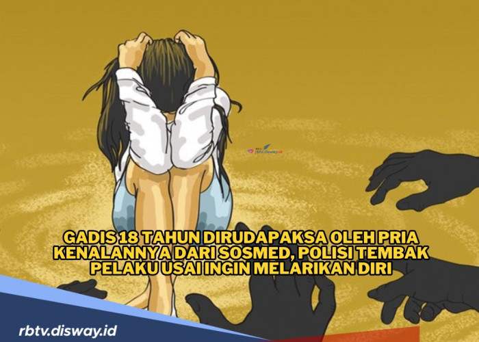 Kenalan di Sosmed, Gadis 18 Tahun Dirudapaksa, Pelaku Dihadiahi Timah Panas