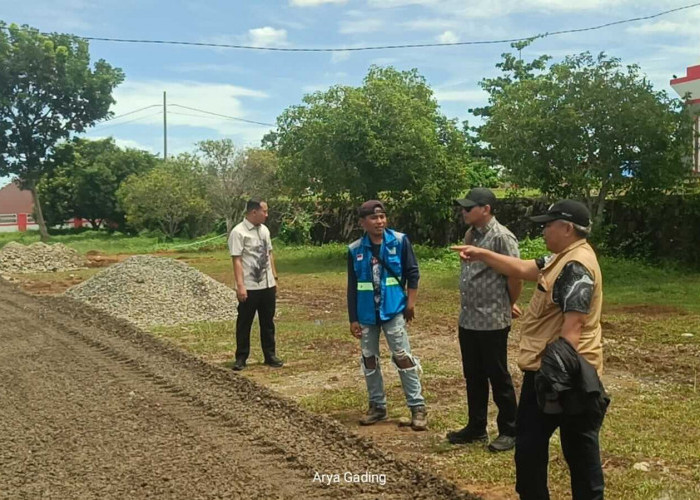 Bupati Seluma Teddy Rahman Optimis Pembangunan Jalan Masjid Agung Baitul Falihin Tuntas Sebelum MTQ Dimulai 
